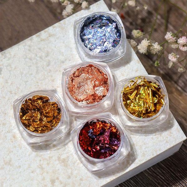 nail art decorations 1 box fashion gold silver irregular aluminum foil paper sticker 3d glitter manicure uv gel polish diy decoration, Silver;gold
nail art decorations 1 box fashion gold silver irregular aluminum foil paper sticker 3d glitter manicure uv gel polish diy decoration, Silver;gold