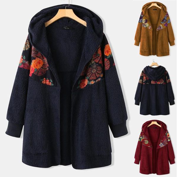men's jackets autumn and winter 2021 hooded zipper printed long sleeve double-sided velvet women's loose coat, Black;brown
men's jackets autumn and winter 2021 hooded zipper printed long sleeve double-sided velvet women's loose coat, Black;brown