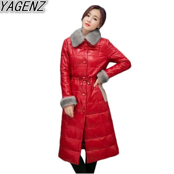 women's leather & faux 2021 winter pu coat womens warm big fur collar down women long white duck cotton jacket overcoat, Black
women's leather & faux 2021 winter pu coat womens warm big fur collar down women long white duck cotton jacket overcoat, Black
