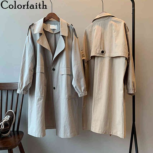colorfaith new autumn winter women's cargo windbreaker casual vintage pockets outerwear oversize long trench jk68501 210413, Tan;black
colorfaith new autumn winter women's cargo windbreaker casual vintage pockets outerwear oversize long trench jk68501 210413, Tan;black