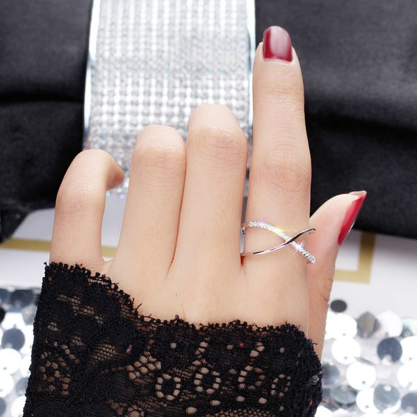 japanese and fashion chaozhou students' personality opening ring female net red chic minimalist rose gold indifference wind index finge, Silver
japanese and fashion chaozhou students' personality opening ring female net red chic minimalist rose gold indifference wind index finge, Silver