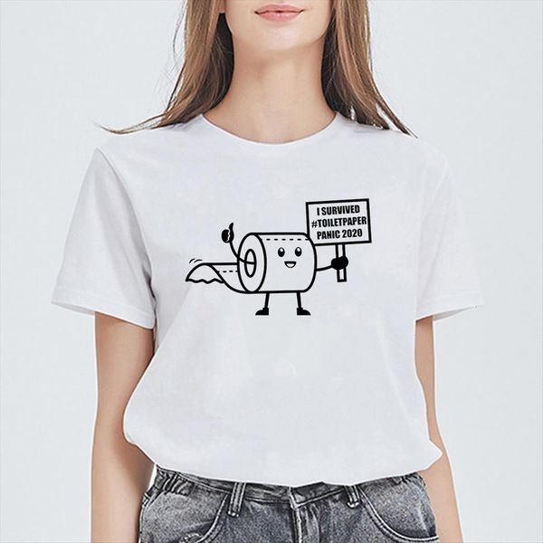 pop funny oversize graphic womens t shirt toilet paper cute harajuku i survived, White
pop funny oversize graphic womens t shirt toilet paper cute harajuku i survived, White