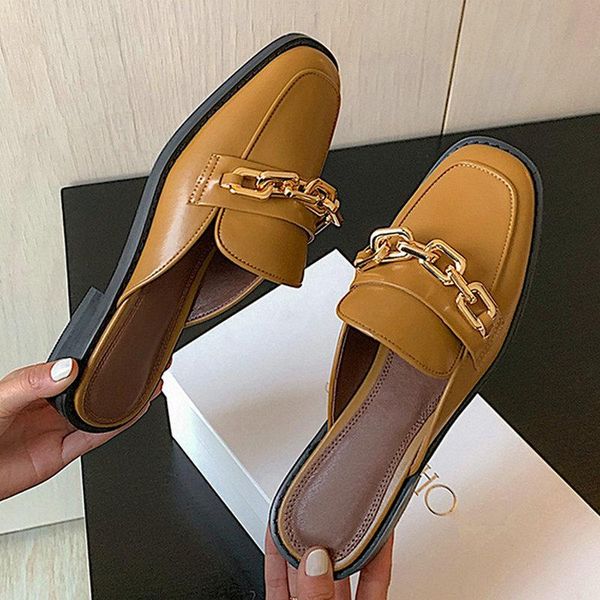 concise design women mules shoes genuine leather fashion est thick low heels slippers sandals, Black
concise design women mules shoes genuine leather fashion est thick low heels slippers sandals, Black