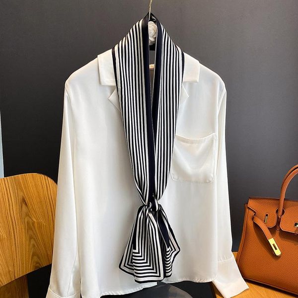 scarves 2021 print silk long scarf women neckerchief summer headband female hair kerchief bag scarfs hairband neck for ladies, Blue;gray
scarves 2021 print silk long scarf women neckerchief summer headband female hair kerchief bag scarfs hairband neck for ladies, Blue;gray