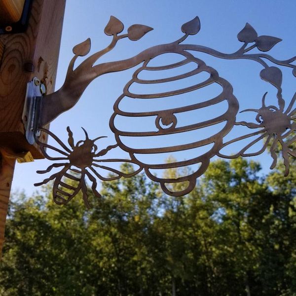 decorative objects & figurines set vivid metal stainless steel hollow out honeycomb garden decoration home outdoor yard hanging tree plug-in
decorative objects & figurines set vivid metal stainless steel hollow out honeycomb garden decoration home outdoor yard hanging tree plug-in