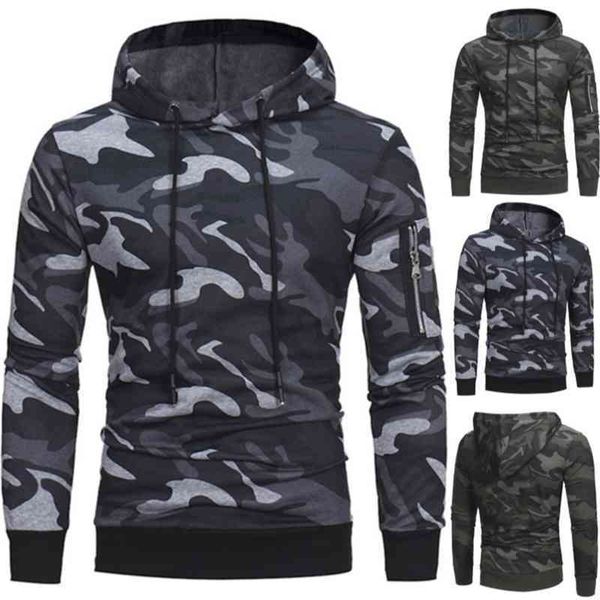 spring and autumn men's camouflage sweater tide brand plush loose casual sports hoodie long sleeve coat, Black
spring and autumn men's camouflage sweater tide brand plush loose casual sports hoodie long sleeve coat, Black