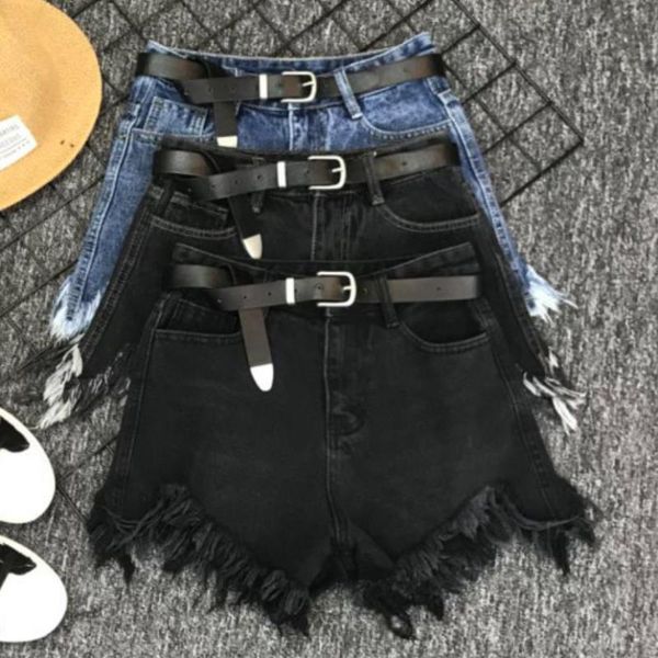 women's shorts 2021 summer fashion irregular denim women high waist tassel black wide leg jeans, White;black
women's shorts 2021 summer fashion irregular denim women high waist tassel black wide leg jeans, White;black