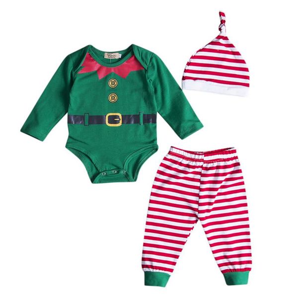 clothing sets christmas born baby boys clothes santa claus green long sleeve bodysuit+stripe pants+hat 3pcs xmas outfits 0-24m, White
clothing sets christmas born baby boys clothes santa claus green long sleeve bodysuit+stripe pants+hat 3pcs xmas outfits 0-24m, White