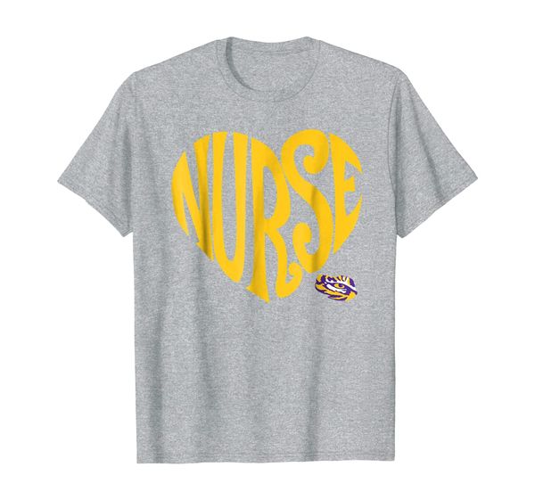 LSU Tigers Heart Nurse Text T-Shirt - Apparel, Mainly pictures
LSU Tigers Heart Nurse Text T-Shirt - Apparel, Mainly pictures
