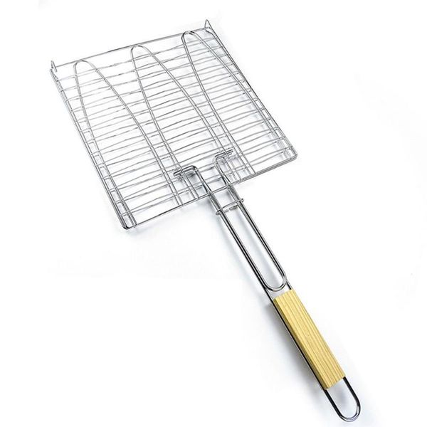 tools & accessories wooden handle fish clip holder iron wire barbecue grilling basket bbq net stainless steel nonstick grill tool
tools & accessories wooden handle fish clip holder iron wire barbecue grilling basket bbq net stainless steel nonstick grill tool
