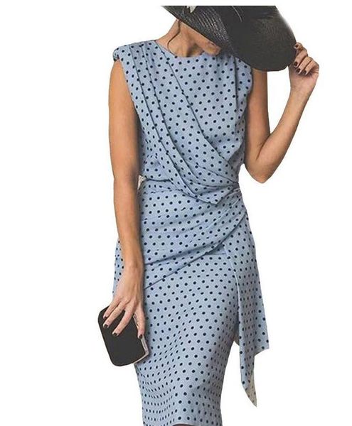 womens summer dress elegant polka dots vintage tight skirt party wear office lady up maternity dresses, White
womens summer dress elegant polka dots vintage tight skirt party wear office lady up maternity dresses, White