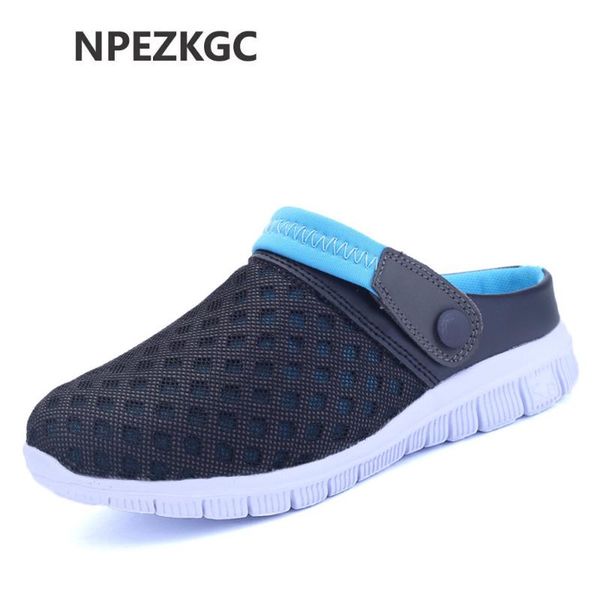 slippers npezkgc men summer sandals breathable mesh sandal beach shoes water man fashion slides plus size 39-46, Black
slippers npezkgc men summer sandals breathable mesh sandal beach shoes water man fashion slides plus size 39-46, Black