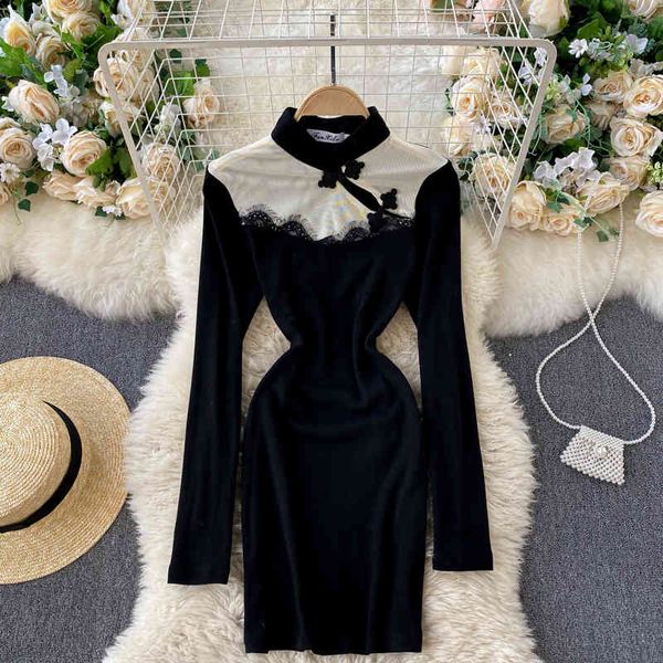 two piece dress foamlina new autumn girls vintage long sleeve mandarin collar mesh patchwork bodycon women short party 40d5, White
two piece dress foamlina new autumn girls vintage long sleeve mandarin collar mesh patchwork bodycon women short party 40d5, White