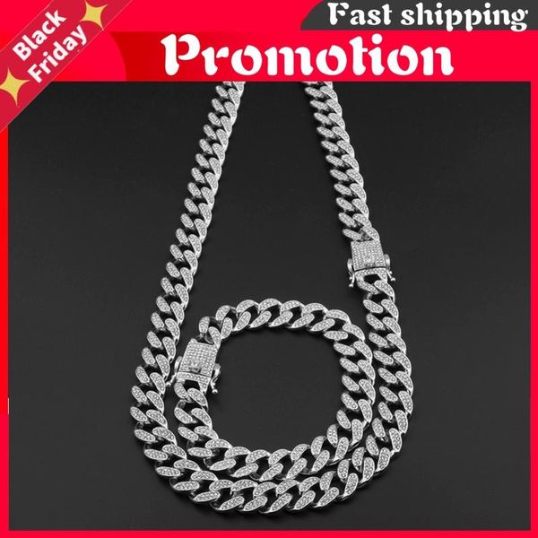chains miami curb cuban chain necklace for mens gold silver color hop iced out rhinestones cz rapper long bangle jewelry
chains miami curb cuban chain necklace for mens gold silver color hop iced out rhinestones cz rapper long bangle jewelry