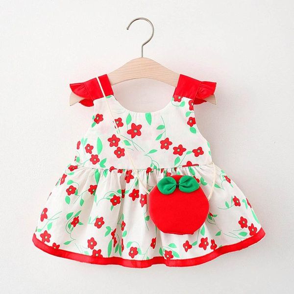 girl's dresses lovely princess dress toddler baby kids girls ruched floral flowers summer set vestidos de verano#40, Red;yellow
girl's dresses lovely princess dress toddler baby kids girls ruched floral flowers summer set vestidos de verano#40, Red;yellow