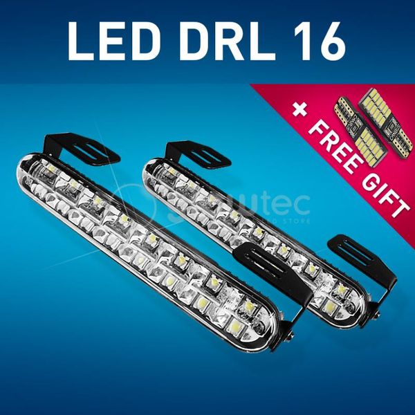 car headlights d-rl 16 - 2x 12v led driving day time running light fog lamp bright white glowtec
car headlights d-rl 16 - 2x 12v led driving day time running light fog lamp bright white glowtec