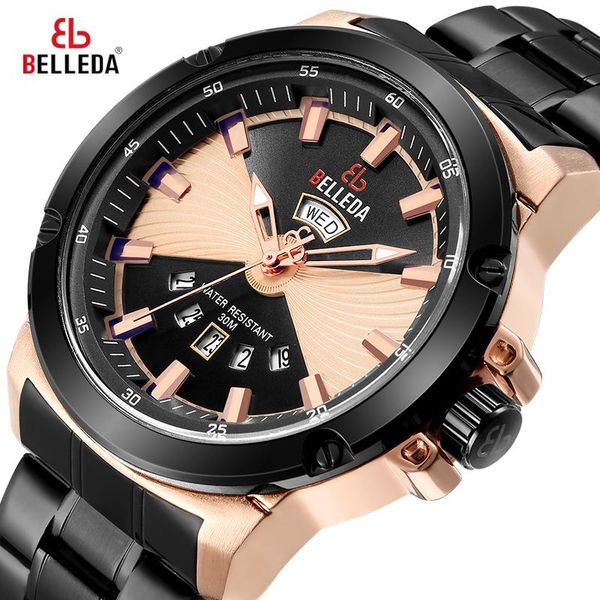 luxury belleda rose gold fashion brand mens sports analog dual display steel quartz wristwatches watch men casual watches, Slivery;brown
luxury belleda rose gold fashion brand mens sports analog dual display steel quartz wristwatches watch men casual watches, Slivery;brown