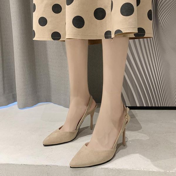 dress shoes cm super high heels women flock slingbacks summer pointed toe sandals party thin buckle pumps 2021, Black
dress shoes cm super high heels women flock slingbacks summer pointed toe sandals party thin buckle pumps 2021, Black