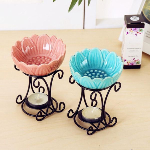 fragrance lamps creative ceramic candle holder essential oil burner diffuser incense candlestick home living room decors
fragrance lamps creative ceramic candle holder essential oil burner diffuser incense candlestick home living room decors
