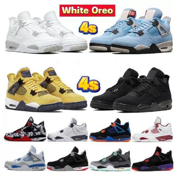 4 4s mens basketball shoes red thunder royalty bred black cat cool grey lightning university blue shimmer white oreo infrared men women trai
4 4s mens basketball shoes red thunder royalty bred black cat cool grey lightning university blue shimmer white oreo infrared men women trai