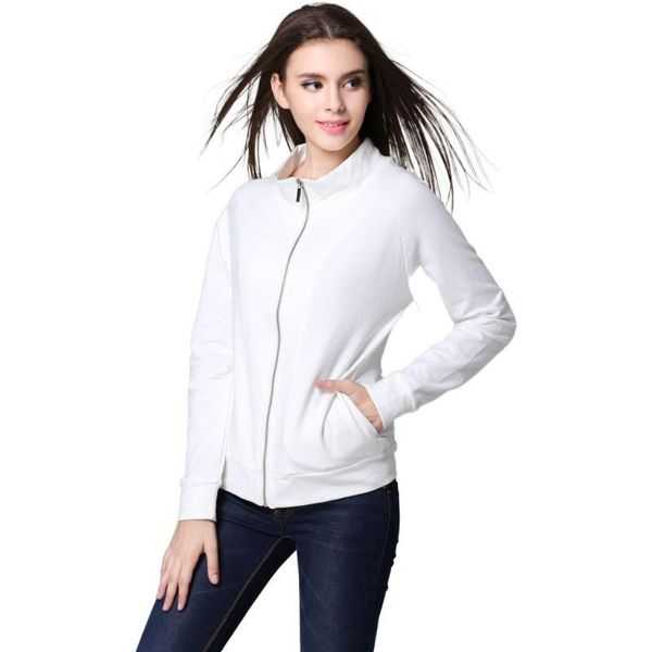 european and american zipper cardigan coat, ladies long sleeve hoodie, white casual loose jacket women's jackets, Black;brown
european and american zipper cardigan coat, ladies long sleeve hoodie, white casual loose jacket women's jackets, Black;brown