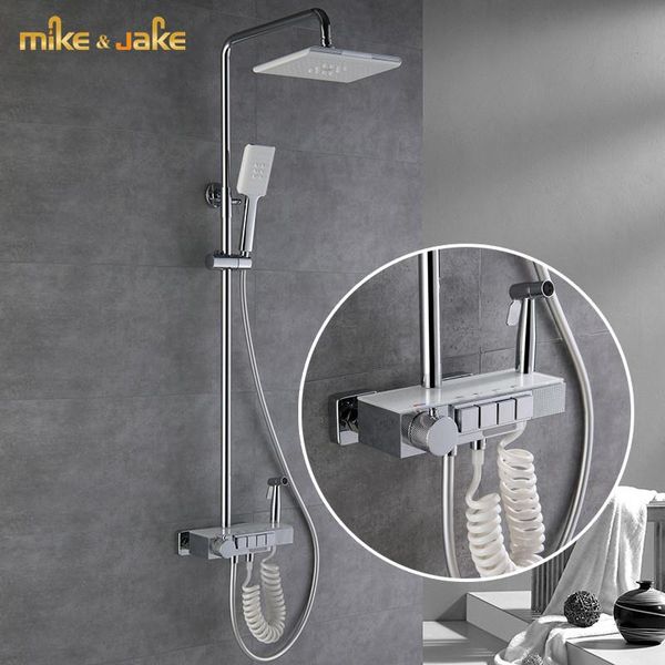 luxury rainfall chrome brass shower classic bathroom thermostatic mixer set wall constant sets
luxury rainfall chrome brass shower classic bathroom thermostatic mixer set wall constant sets