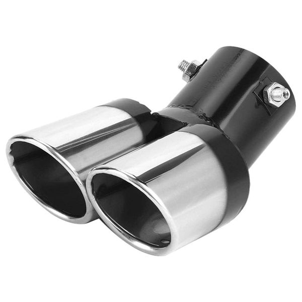 tail throat exhaust, stainless steel trolley dual exhaust tip pipe car accessories towel
tail throat exhaust, stainless steel trolley dual exhaust tip pipe car accessories towel