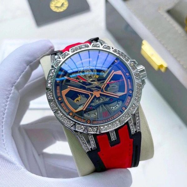 wristwatches 2021 men's tourbillon hollow automatic mechanical watch high-end fashion large-scale ladies' waterproof sports, Slivery;brown
wristwatches 2021 men's tourbillon hollow automatic mechanical watch high-end fashion large-scale ladies' waterproof sports, Slivery;brown