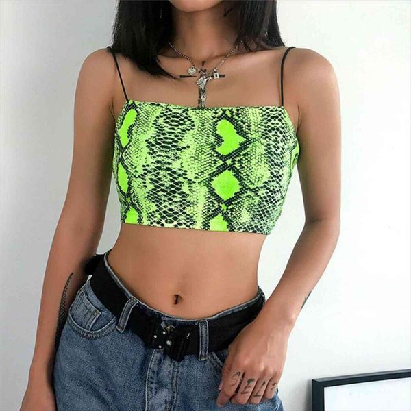 summer snake skin womens cami print vest crop sleeveless clubwear t shirt streetwear ladies tee, White
summer snake skin womens cami print vest crop sleeveless clubwear t shirt streetwear ladies tee, White