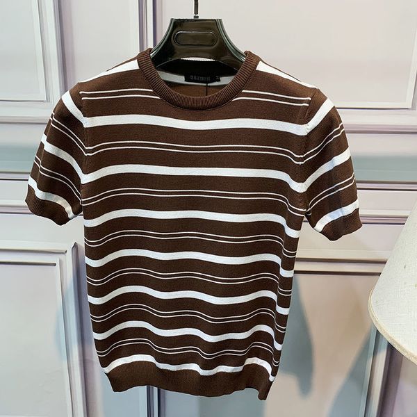 men's sweaters men 's short-sleeved striped slim -fit spring and autumn high-end handsome korean style 4vs6, White;black
men's sweaters men 's short-sleeved striped slim -fit spring and autumn high-end handsome korean style 4vs6, White;black