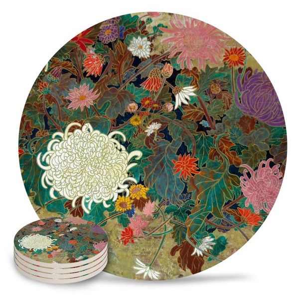 mats & pads flower japanese painting ceramic coasters waterproof tea cup mat christmas home decor for glasses
mats & pads flower japanese painting ceramic coasters waterproof tea cup mat christmas home decor for glasses
