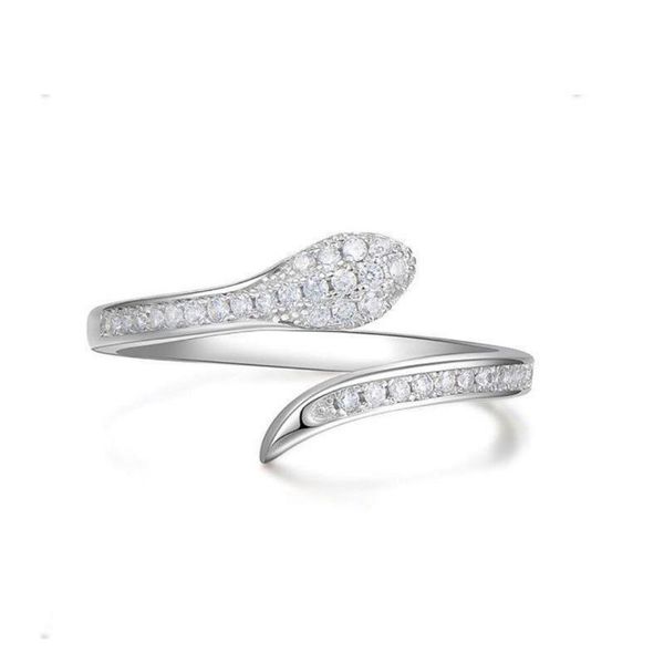 cluster rings kofsac occident fashion 925 sterling silver for women jewelry chic simple zircon snake ring lady party accessories gifts, Golden;silver
cluster rings kofsac occident fashion 925 sterling silver for women jewelry chic simple zircon snake ring lady party accessories gifts, Golden;silver