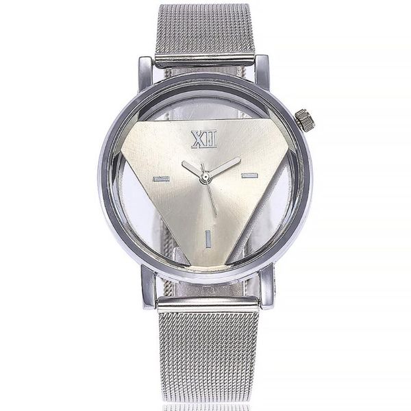 wristwatches silver stainless steel strap black white triangle dial classic outdoor quartz watch wristband for valentine girl women gift, Slivery;brown
wristwatches silver stainless steel strap black white triangle dial classic outdoor quartz watch wristband for valentine girl women gift, Slivery;brown