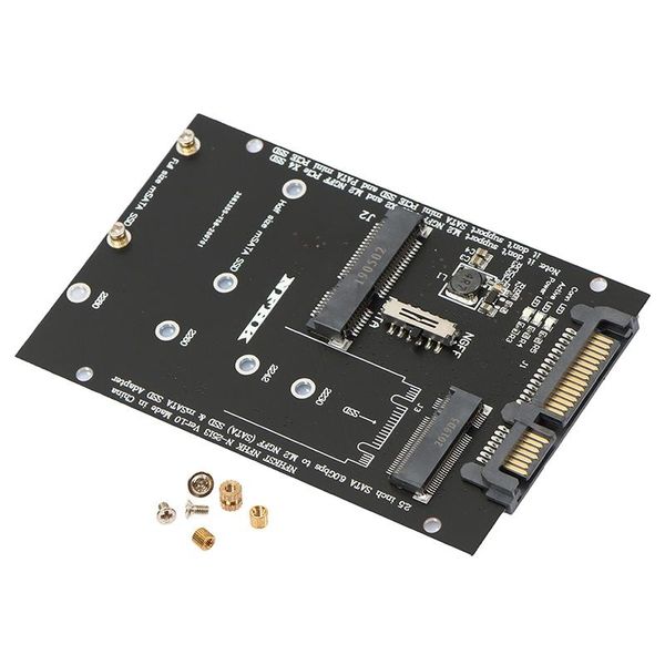 m.2 ngff msata ssd to 2.5inch sata 3.0 adapter 2 in 1 converter card for pc lapcomputer cables & connectors 
m.2 ngff msata ssd to 2.5inch sata 3.0 adapter 2 in 1 converter card for pc lapcomputer cables & connectors