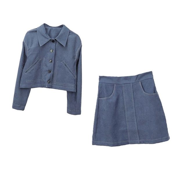 high street thinning cardigan jacket, base shirt, two-piece skirt, casual fashion suit 210514, White
high street thinning cardigan jacket, base shirt, two-piece skirt, casual fashion suit 210514, White