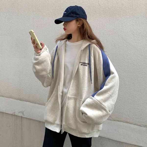 hooded fried street sweater women's fashion ins2020 new autumn loose korean student baseball suit lazy coat, Black
hooded fried street sweater women's fashion ins2020 new autumn loose korean student baseball suit lazy coat, Black