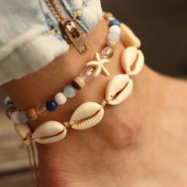 s2362 fashion jewelry handmade strands shell beaded anklet set beads anklets 2pcs/set, Red;blue
s2362 fashion jewelry handmade strands shell beaded anklet set beads anklets 2pcs/set, Red;blue
