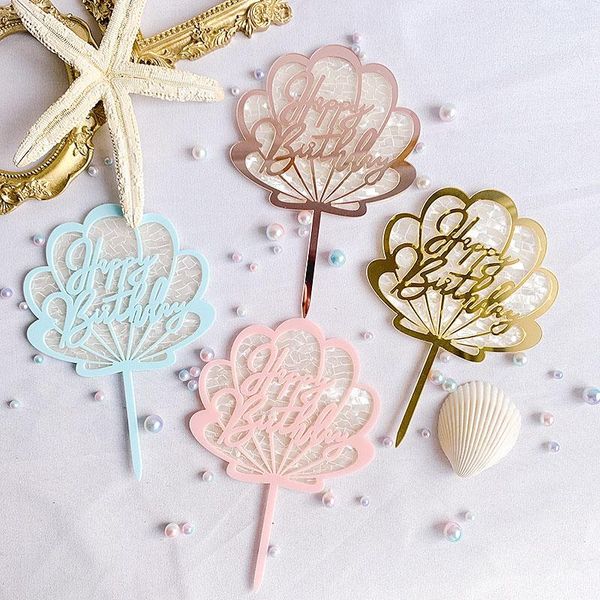 other festive & party supplies 1pc shell cake inserts happy birthday er dessert wonderful decoration for lovely gift
other festive & party supplies 1pc shell cake inserts happy birthday er dessert wonderful decoration for lovely gift