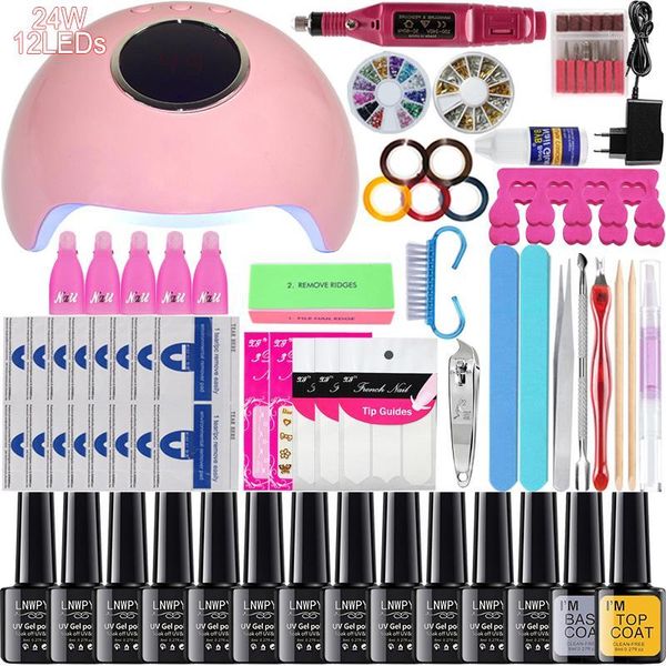 nail art kits set for manicure extension uv gel kit 10 colors polish base coat builder set1
nail art kits set for manicure extension uv gel kit 10 colors polish base coat builder set1