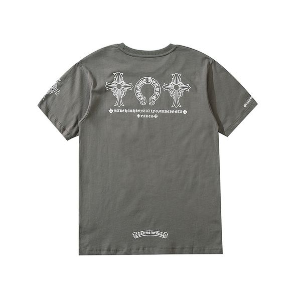 chao brand ch cross horseshoe sanskrit loose print short men and women half sleeve t-shirt for loversexu7, White;black
chao brand ch cross horseshoe sanskrit loose print short men and women half sleeve t-shirt for loversexu7, White;black
