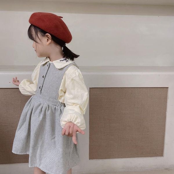 girl's dresses dress full sleeve knee length pullover a-line solid regular cotton fashion simple sweet spring autumn winter children gi, Red;yellow
girl's dresses dress full sleeve knee length pullover a-line solid regular cotton fashion simple sweet spring autumn winter children gi, Red;yellow