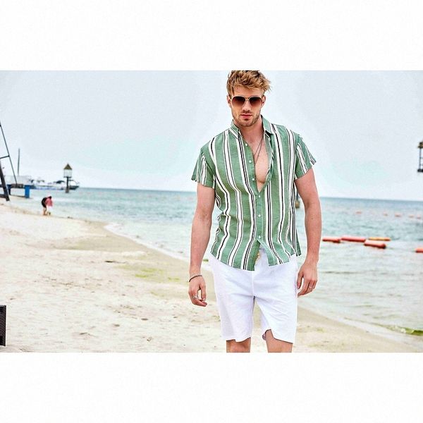 men's shirt other prints stripes button down collar daily vacation collared shirts print short sleeve casual breathable beach green 80, White;black
men's shirt other prints stripes button down collar daily vacation collared shirts print short sleeve casual breathable beach green 80, White;black