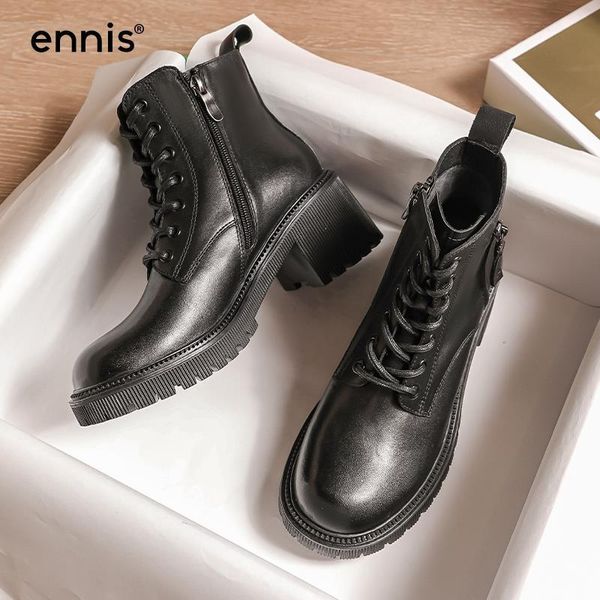 boots ennis brand shoes genuine leather women square high heel ankle zip lace up black female brown autumn
boots ennis brand shoes genuine leather women square high heel ankle zip lace up black female brown autumn