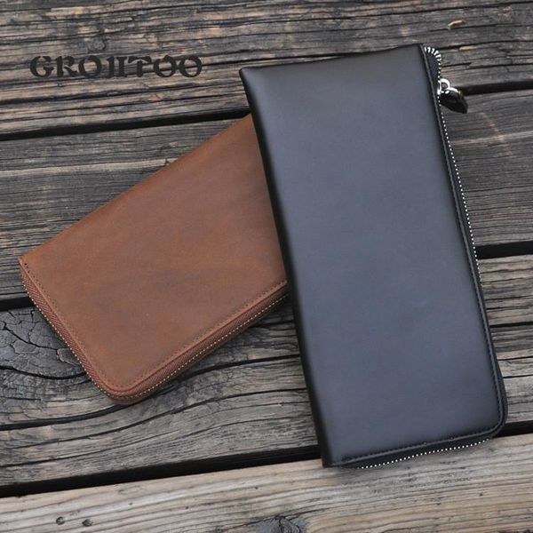 crazy horse leather long wallet multi-card bag men's handbag genuine large capacity zipper mobile phone wallets, Red;black
crazy horse leather long wallet multi-card bag men's handbag genuine large capacity zipper mobile phone wallets, Red;black