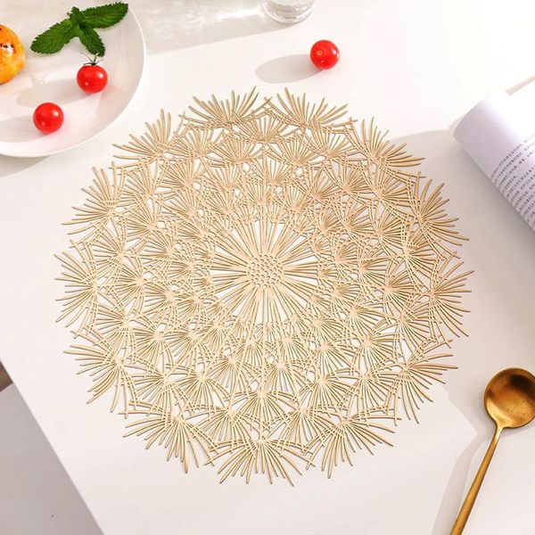 mats & pads washable round placemats table mat insulation plastic dining wedding party flower design non slip kitchen accessories
mats & pads washable round placemats table mat insulation plastic dining wedding party flower design non slip kitchen accessories