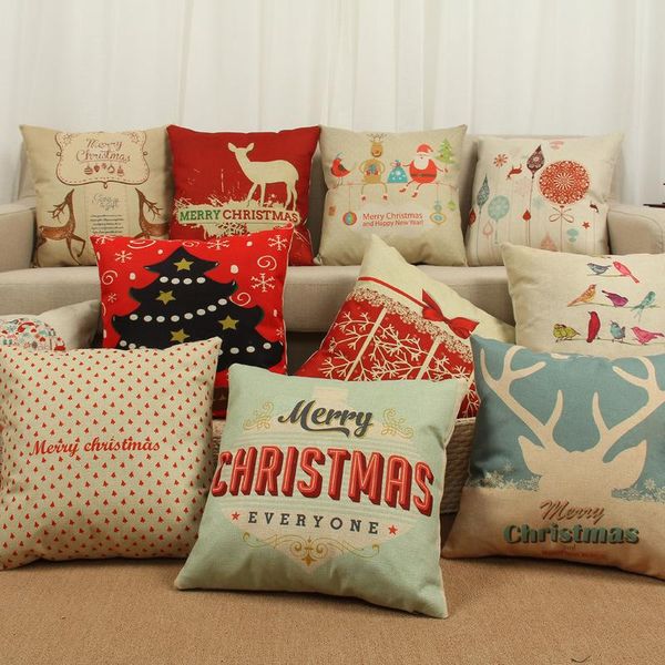 christmas day series cushion cover cotton linen decorative pillowcase chair seat square 45x45cm pillow home living textile cushion/decorativ
christmas day series cushion cover cotton linen decorative pillowcase chair seat square 45x45cm pillow home living textile cushion/decorativ