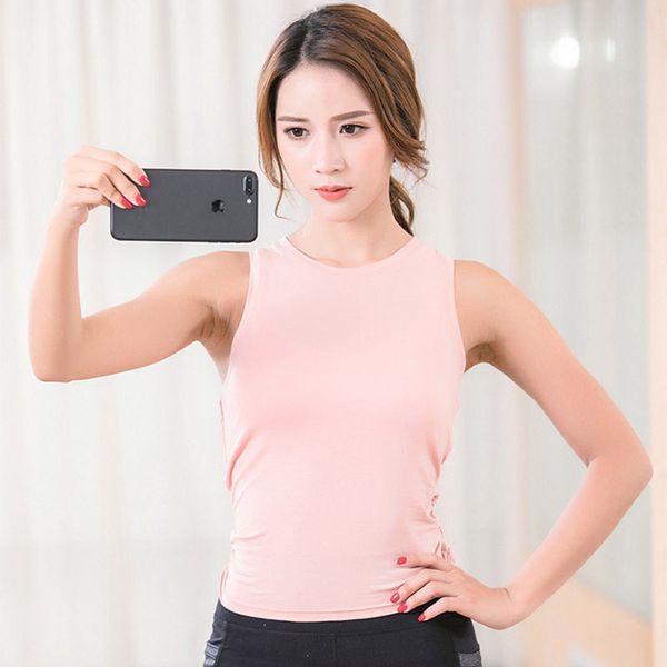 sports vest women tanks camis casual wear sleeveless backless yoga clothes round neck tight summer season work out breathable solid color yc, White
sports vest women tanks camis casual wear sleeveless backless yoga clothes round neck tight summer season work out breathable solid color yc, White