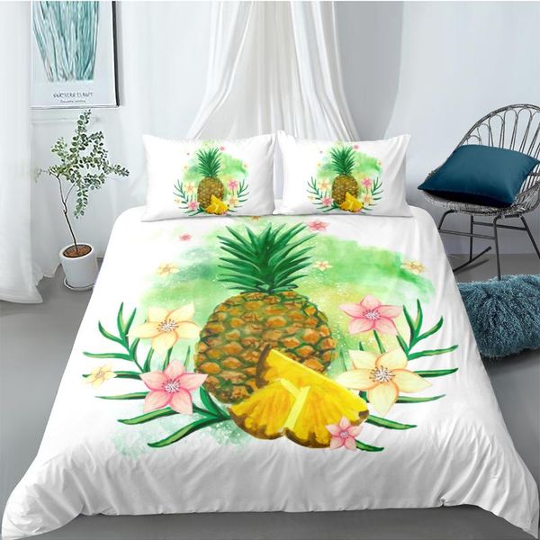 bedding sets 3d white bed linens modern duvet cover and pillow cases full double single twin size 203*230cm pineapple bedclothes
bedding sets 3d white bed linens modern duvet cover and pillow cases full double single twin size 203*230cm pineapple bedclothes