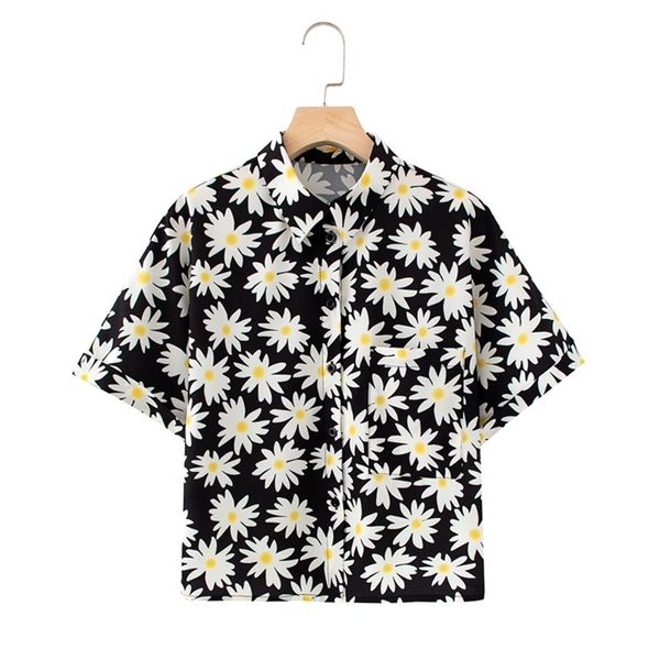 women vintage stand collar floral print casual kimono blouse short sleeve chic shirt chemise button up 210430, White
women vintage stand collar floral print casual kimono blouse short sleeve chic shirt chemise button up 210430, White