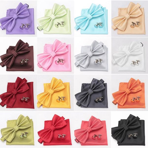 bow ties mens tie set bowtie cravat cufflinks fashion butterfly party wedding for men girls candy solid color bowknot wholesale, Black;gray
bow ties mens tie set bowtie cravat cufflinks fashion butterfly party wedding for men girls candy solid color bowknot wholesale, Black;gray